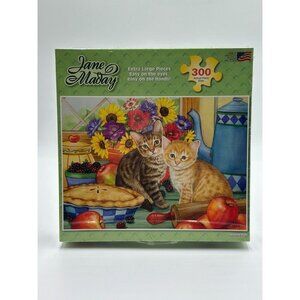 300 Piece Jane Maday Cats Sweetie Pies 2008 Puzzle Extra Large Pieces 26 x 19